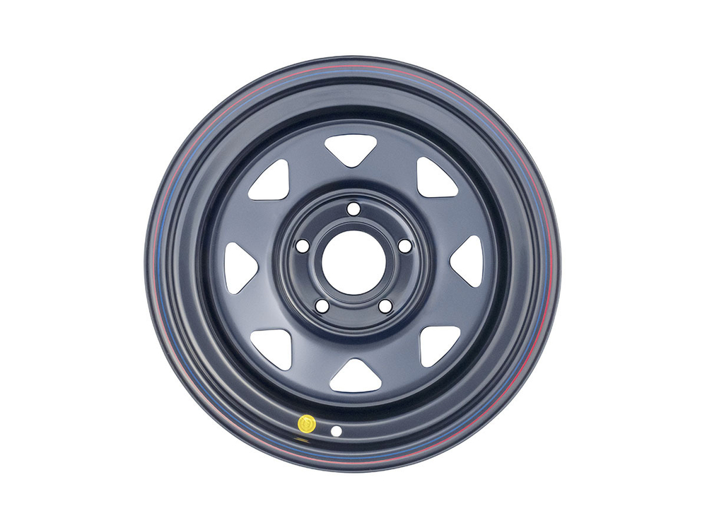 Диск усиленный стальной черный 5x127 8xR16 d75 ET-0