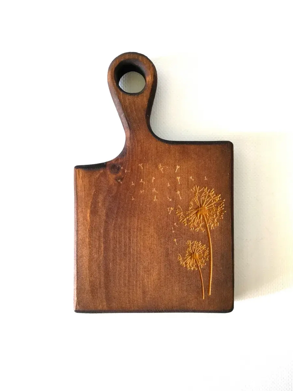 Доска разделочная из дерева сервировочная