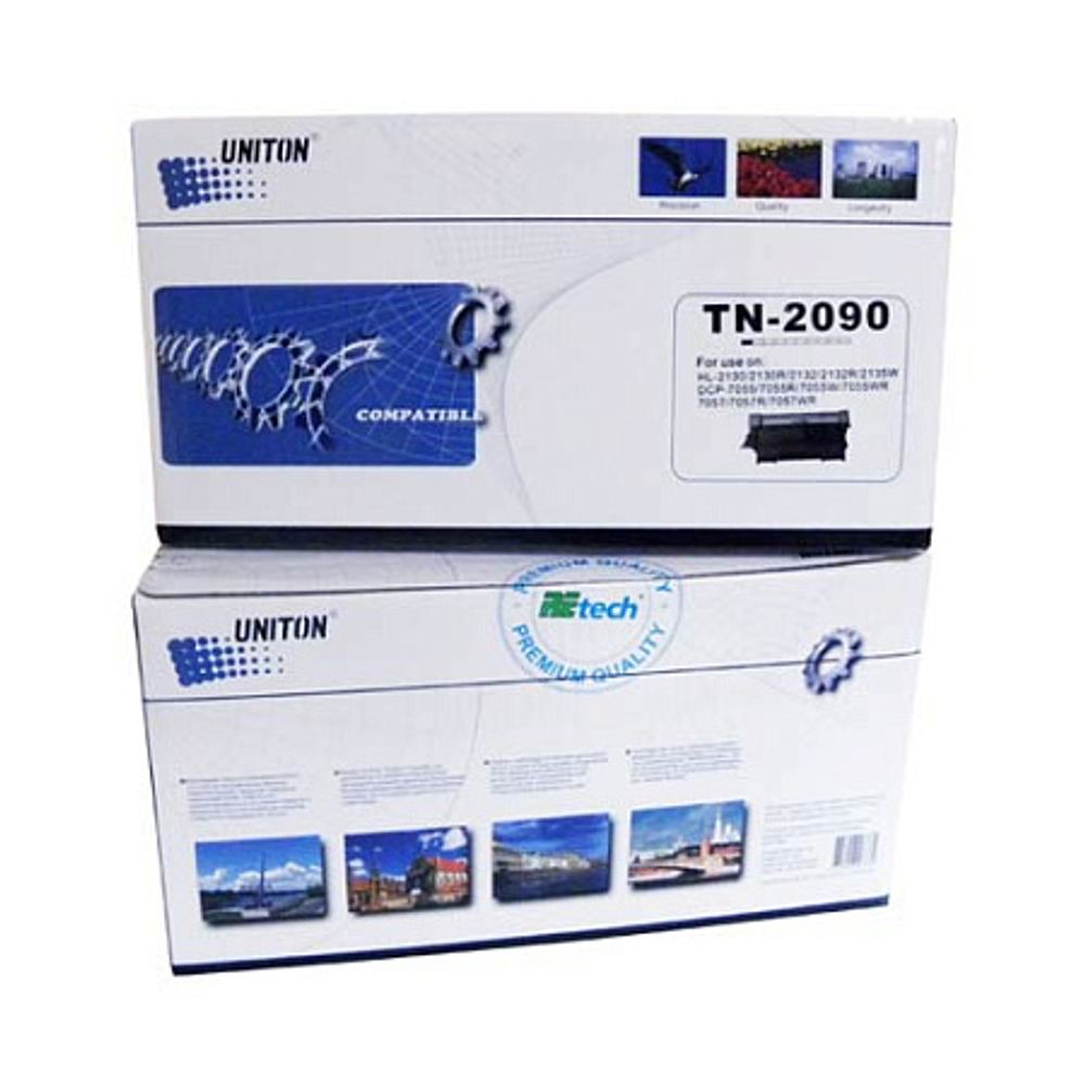 Тонер-картридж UNITON, аналог BROTHER TN-2090 для HL-2132/DCP-7057 (1K) Premium