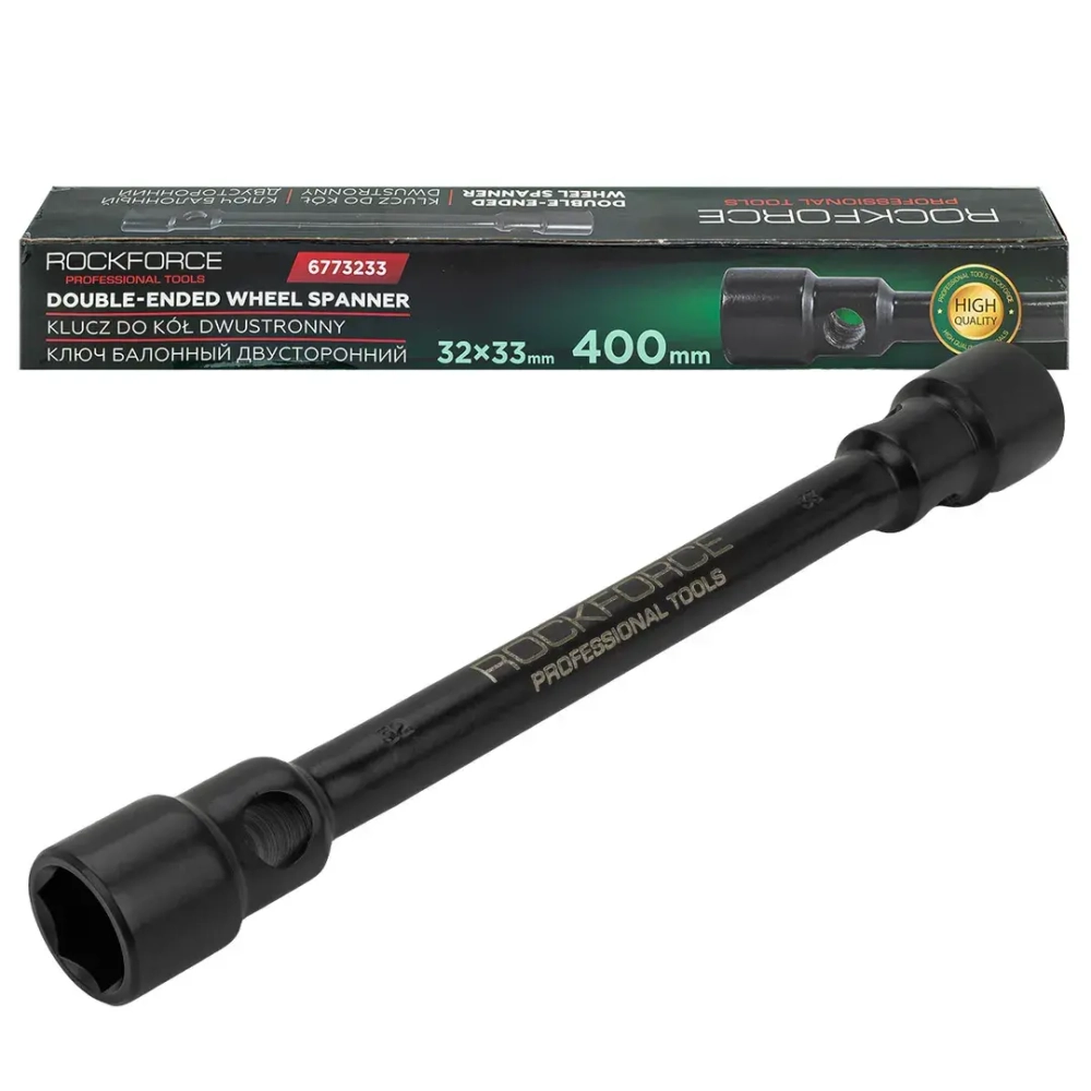 Ключ балонный двусторонний усиленный 32x33 L-400мм (12S.0003233) RockForce##Rock FORCE RF-6773233