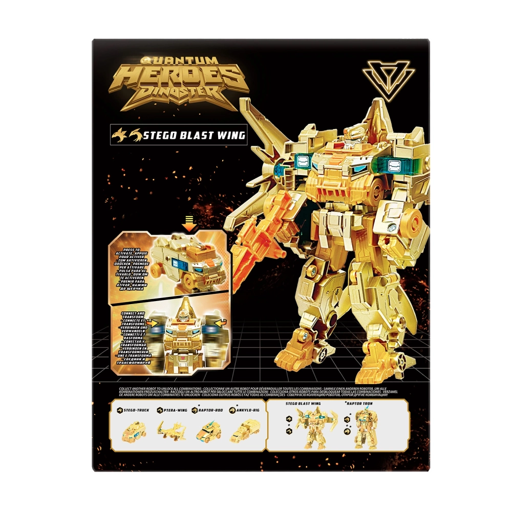 Диностер. Трансформер 2-в-1 Стего Бласт Винг Limited edition. Dinoster
