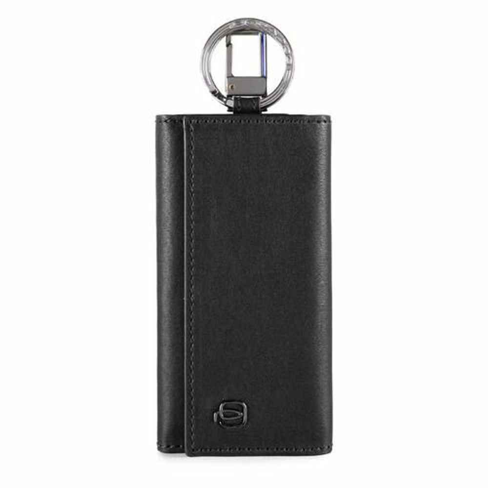 Ключница Piquadro Black Square PC1397B3/N черный натуральная кожа