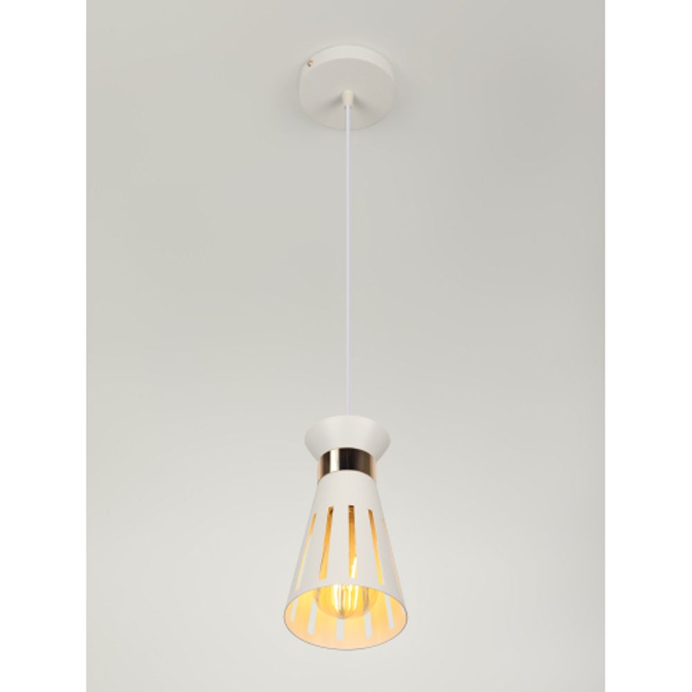 Светильник подвесной (подвес) Rivoli Angeline 5110-201 1хЕ27 60 Вт лофт-кантри | Rivoli