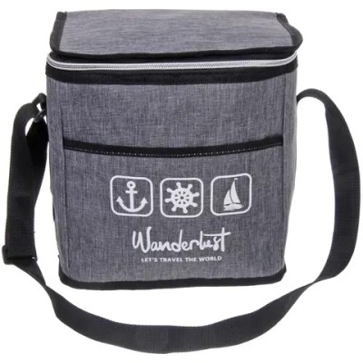 Термосумка 10 л, 24*16*24 см, M1050-1G, серый