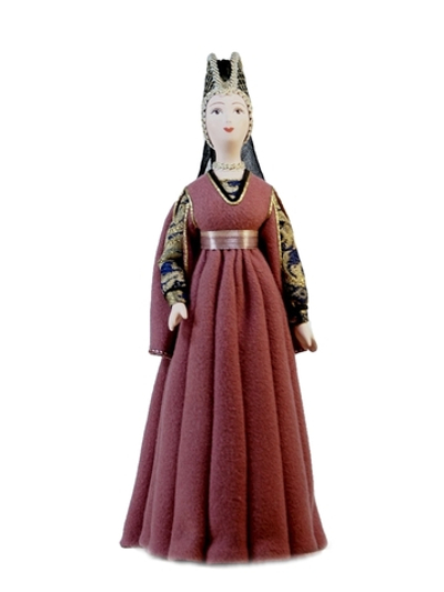 Кукла коллекционная в праздничном костюме Флоренция