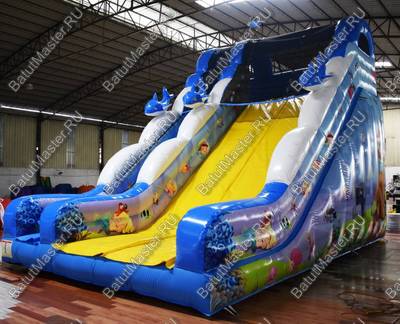Надувная горка "Морская история", 8*5*7 м