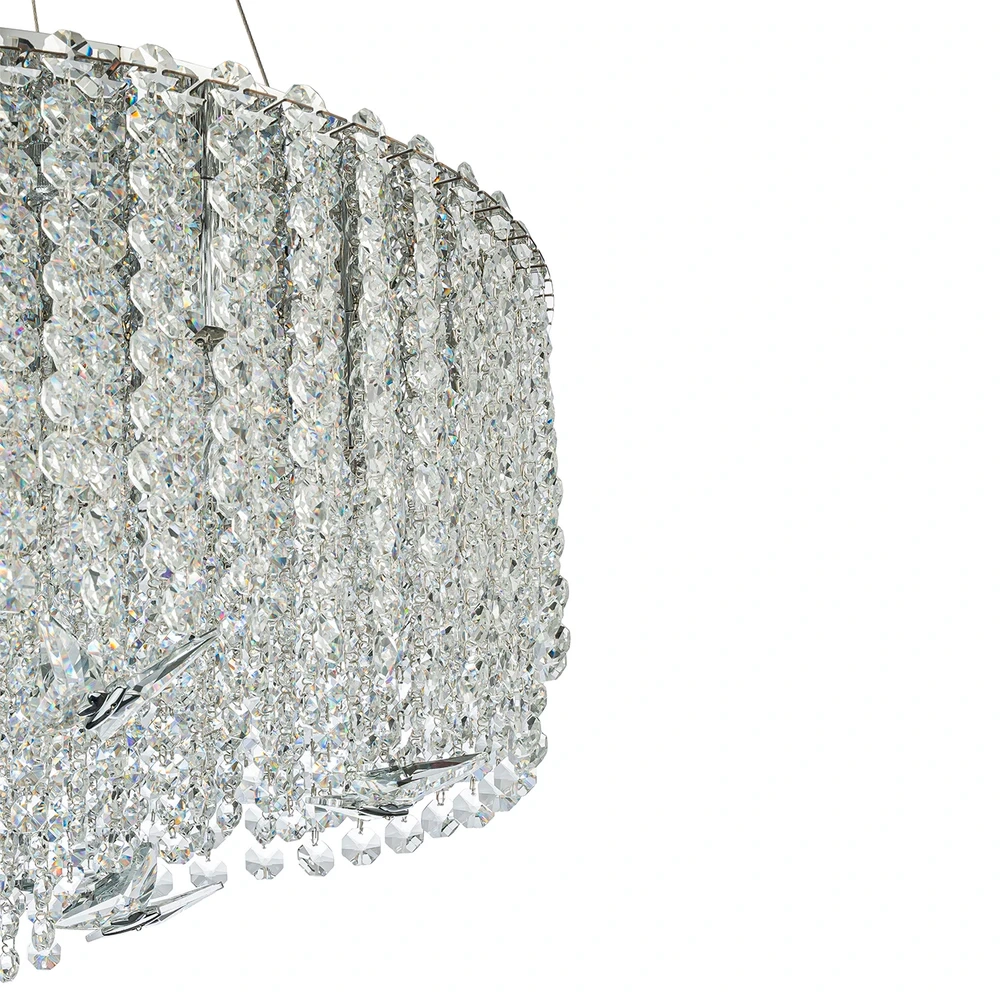 Подвесная люстра Indigo GIULIETTA 12051/12P Chrome V000600