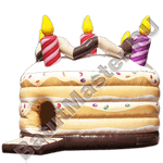 Коммерческий надувной батут "Торт"