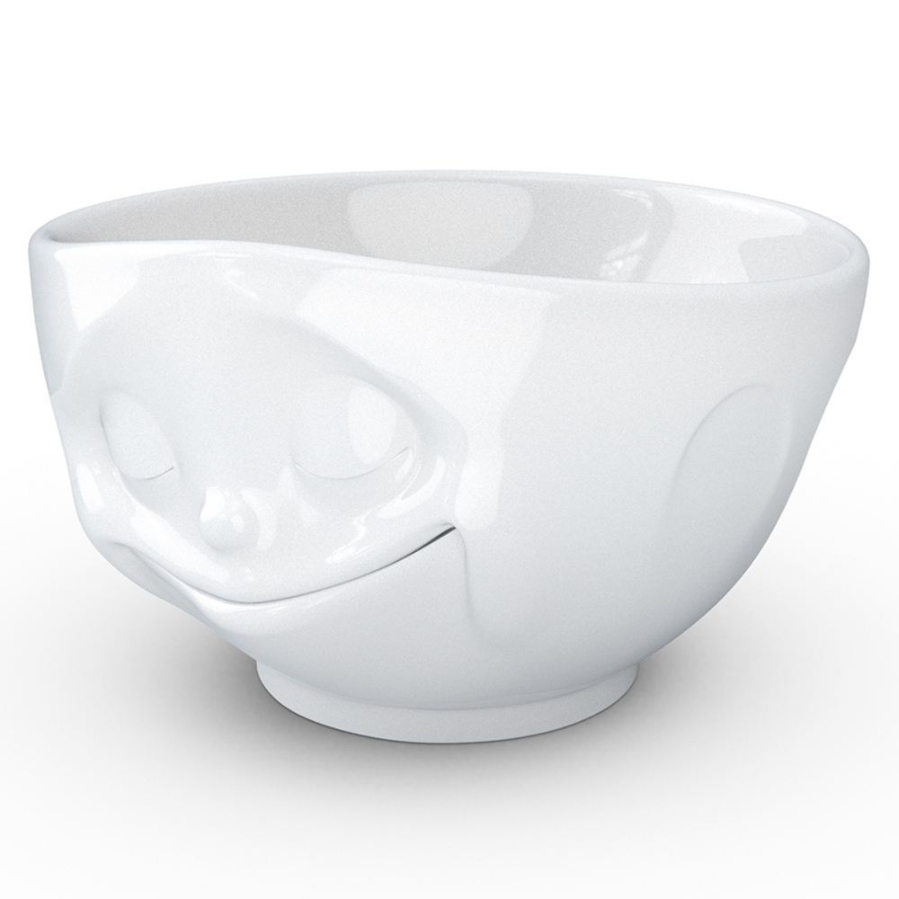 Чаша happy, 1 л, белая