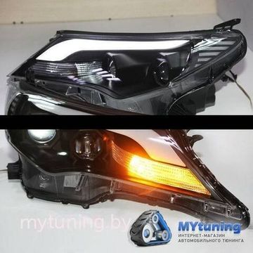 Передние фары Toyota RAV4 with V1