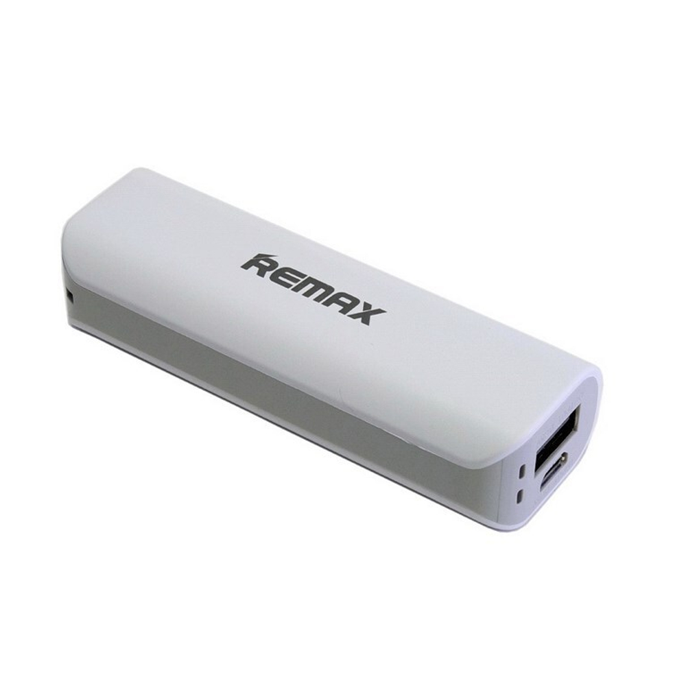 Портативный аккумулятор Remax Mini 2600 mAh (белый/серый)