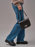 Сумка кожаная Azaro 30741 темно-коричневый соло