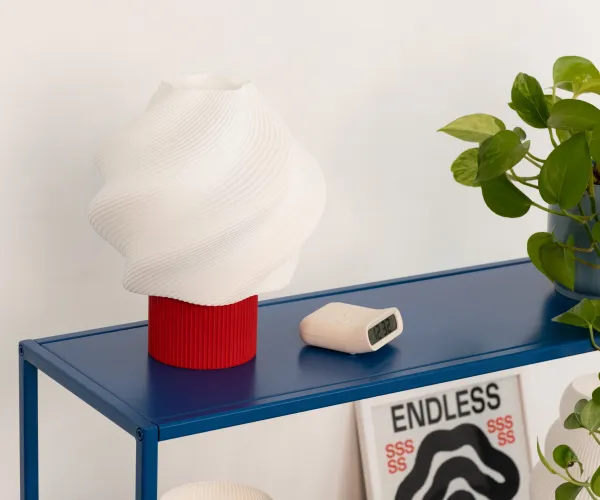 Лампа настольная Cream Red