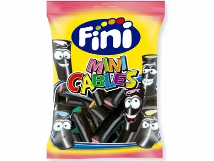 Мармелад Жев. Фини "Ассорти лакрица мини кабели" 90гр