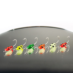 Мормышка фосфорная 18-У, №4, ABC (набор 48шт)