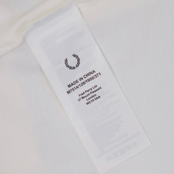 Футболка Fred Perry Embroidered Logo White