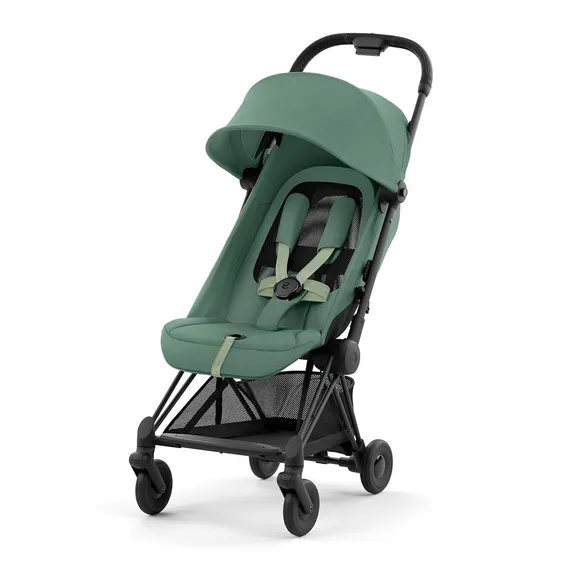 Прогулочная коляска Cybex Coya Leaf Green Matt Black