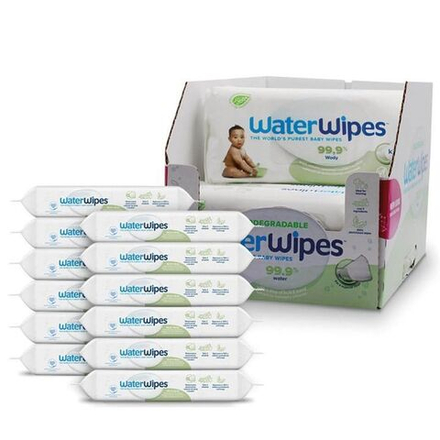 Детские увлажняющие салфетки WaterWipes Soapberry BIO - БИОРАЗЛАГАЕМАЯ ВЕРСИЯ! 720шт (12 упаковок по 60 штук) WWP00074K