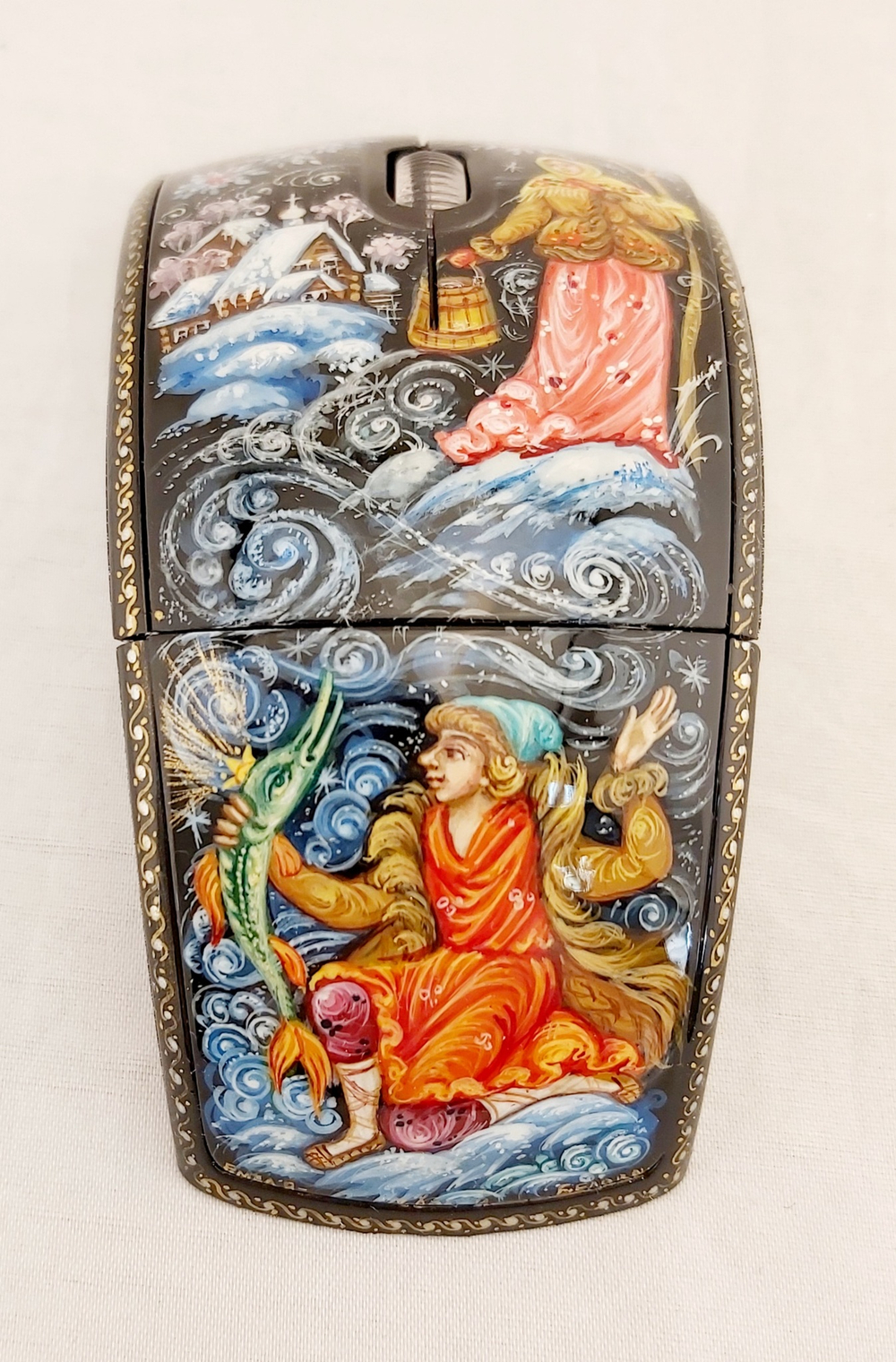 Мышь беспроводная, складная "Емеля" N3