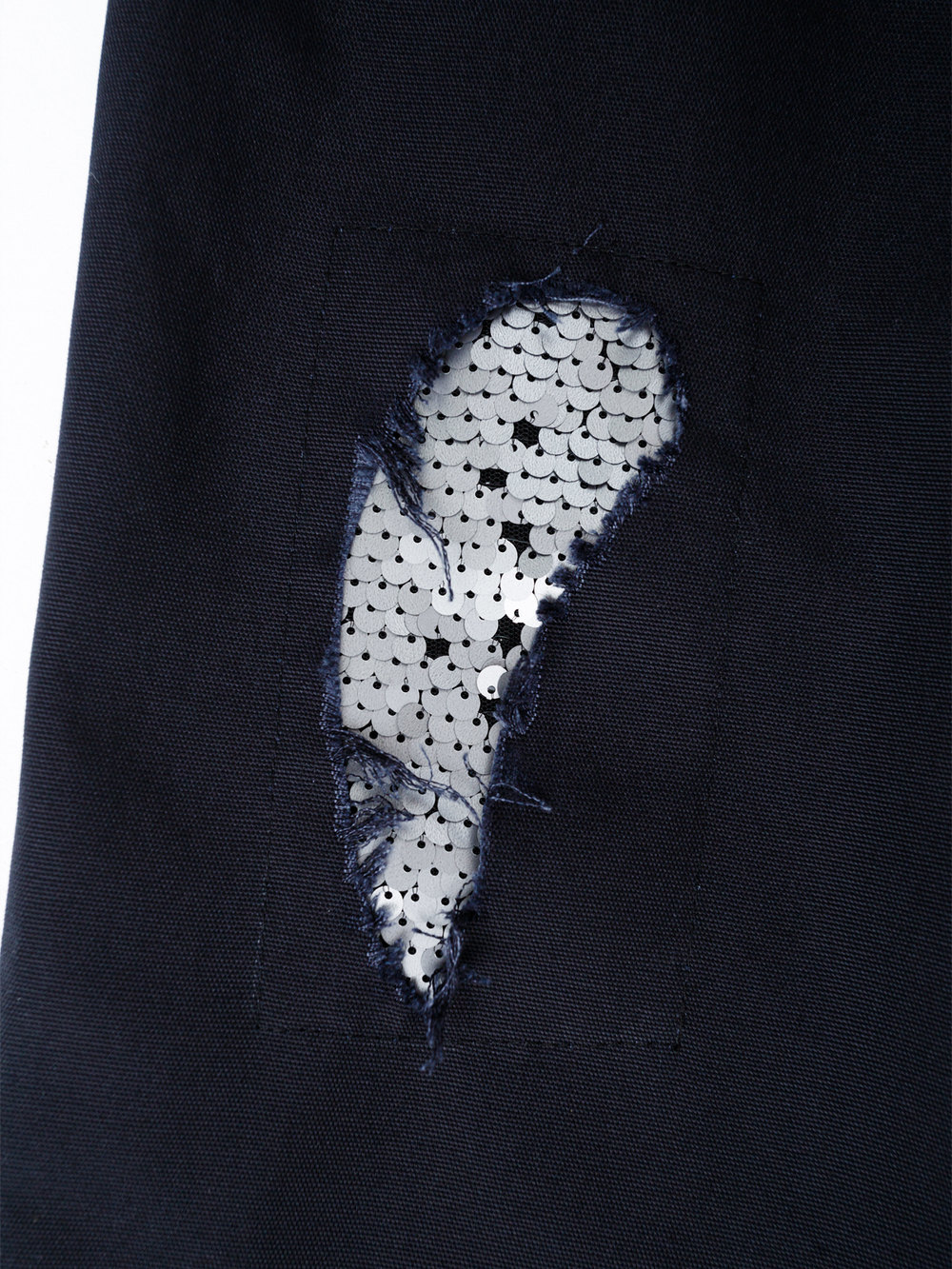 Пиджак "Бессмертный" с пайетками. Черный