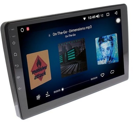 Магнитола для Mitsubishi (206x105мм) - Vaycar VA47-0935 на Android 13, 8-ядер, 4G SIM-слот