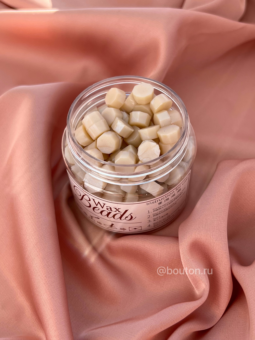 Сургуч в гранулах перламутрово-синий