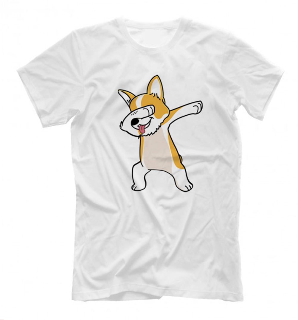 Футболка "Корги ДЭБ"