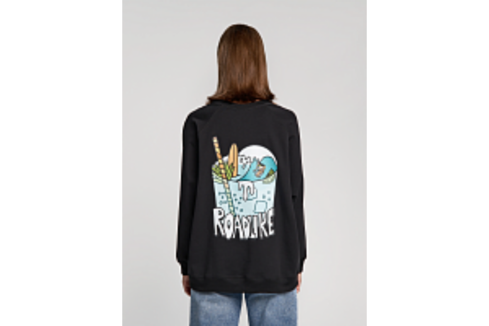 Свитшот RoadLike Ice Surf M, черный