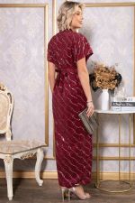 Платье Исландия (бордовое) П14814-30М LT Collection