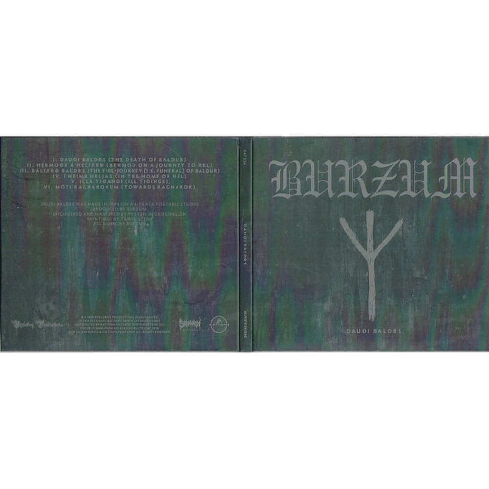 Burzum / Daudi Baldrs (RU)(CD)