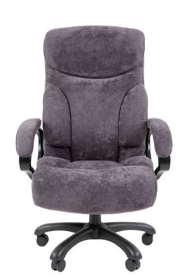 Кресло Chairman Home 401 Россия ткань S темно-серый