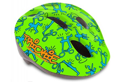 Шлем детский/подростковый TRICKIE 153 GREEN/BLUE р-р 49-56см AUTHOR