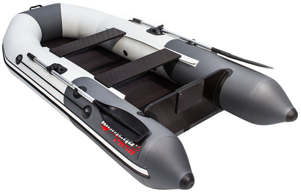 Лодка ПВХ Мастер Лодок Таймень NX2850CKK Слань-книжка киль "Комби" -