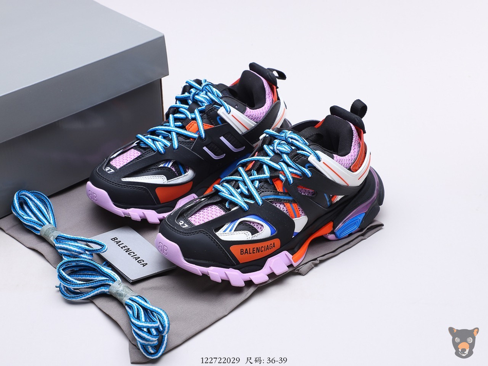 Кроссовки Track Trainers Purple/White/Black