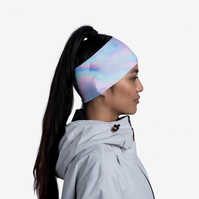 Теплая спортивная повязка на голову Buff Headband Tech Fleece Motley Multi Фото 2