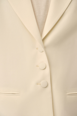 Жакет с ришелье ((Romantic CEO)), молочный