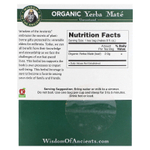 Wisdom Of The Ancient, органический йерба мате, без подсластителей, 16 пакетиков, 32 г (1,1 унции)