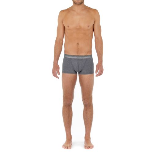 Мужские трусы боксеры серые HOM HO1 Boxer Briefs HO1 359520_4000ZU