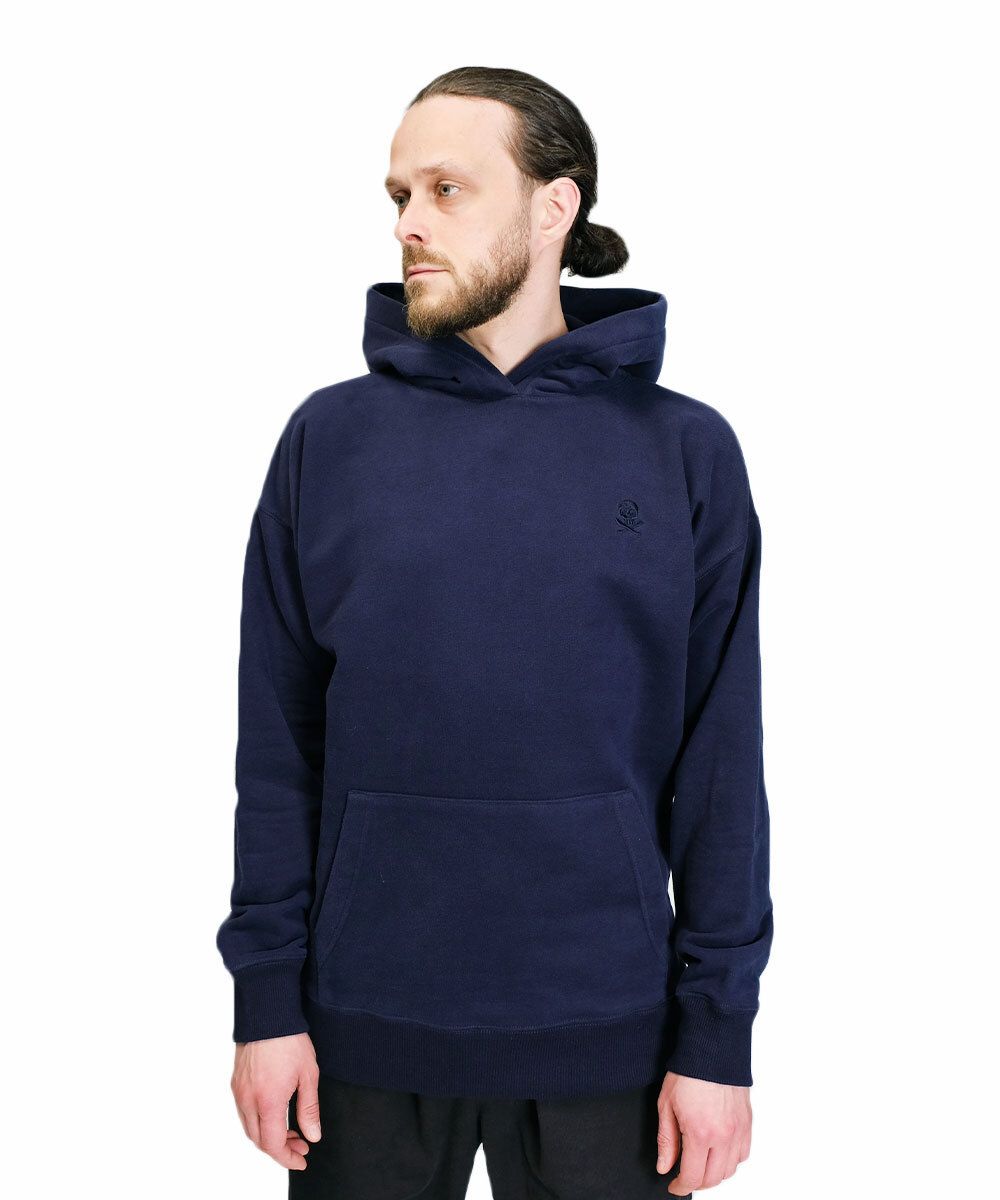 Худи Hardlunch Logo темно-синий