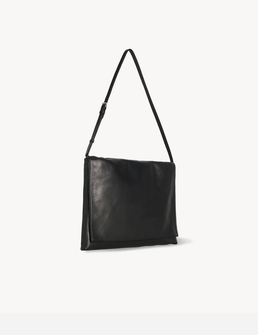 The Row Nan Shoulder Bag in Leather (W1811L614BLAN)