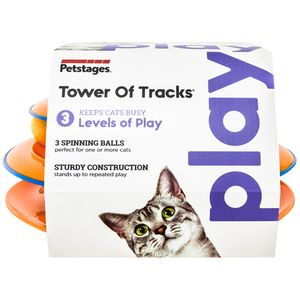 Игрушка Petstages для кошек Трек  "3 этажа", основание 24 см