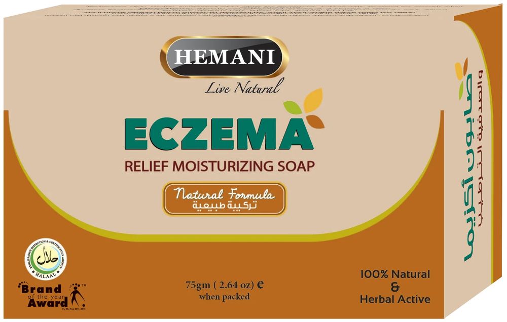 Мыло от экземы Hemani Eczema soap 75 г