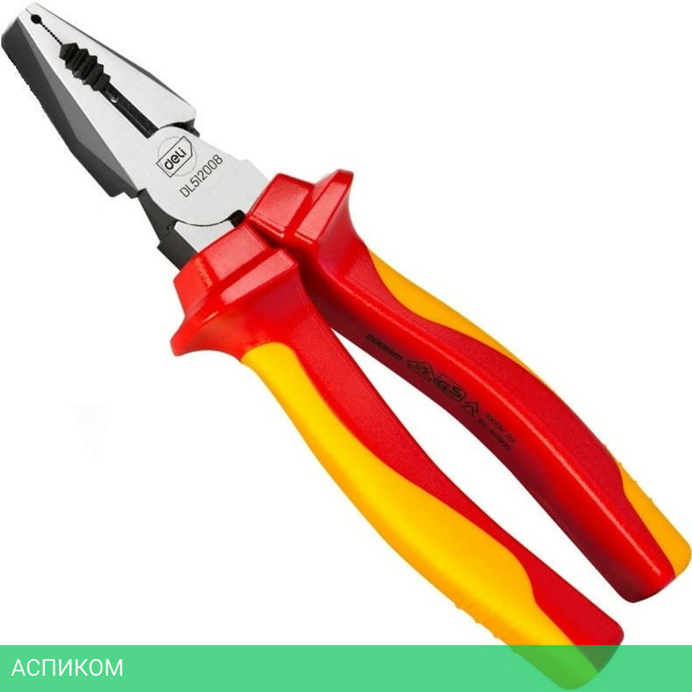 Плоскогубцы Deli DL512008