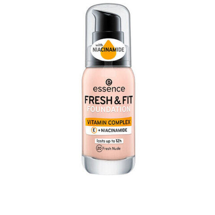 Тональные средства  Основа-крем для макияжа Essence Fresh & Fit 20-fresh nude (30 ml)