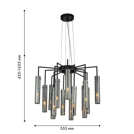 Подвесная люстра Favourite Orgel 4501-15P