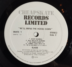 Винтажная виниловая пластинка LP Slade We ll Bring The House Down (UK 1981)