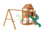 Детская площадка IgraGrad Шато с трубой (Дерево)