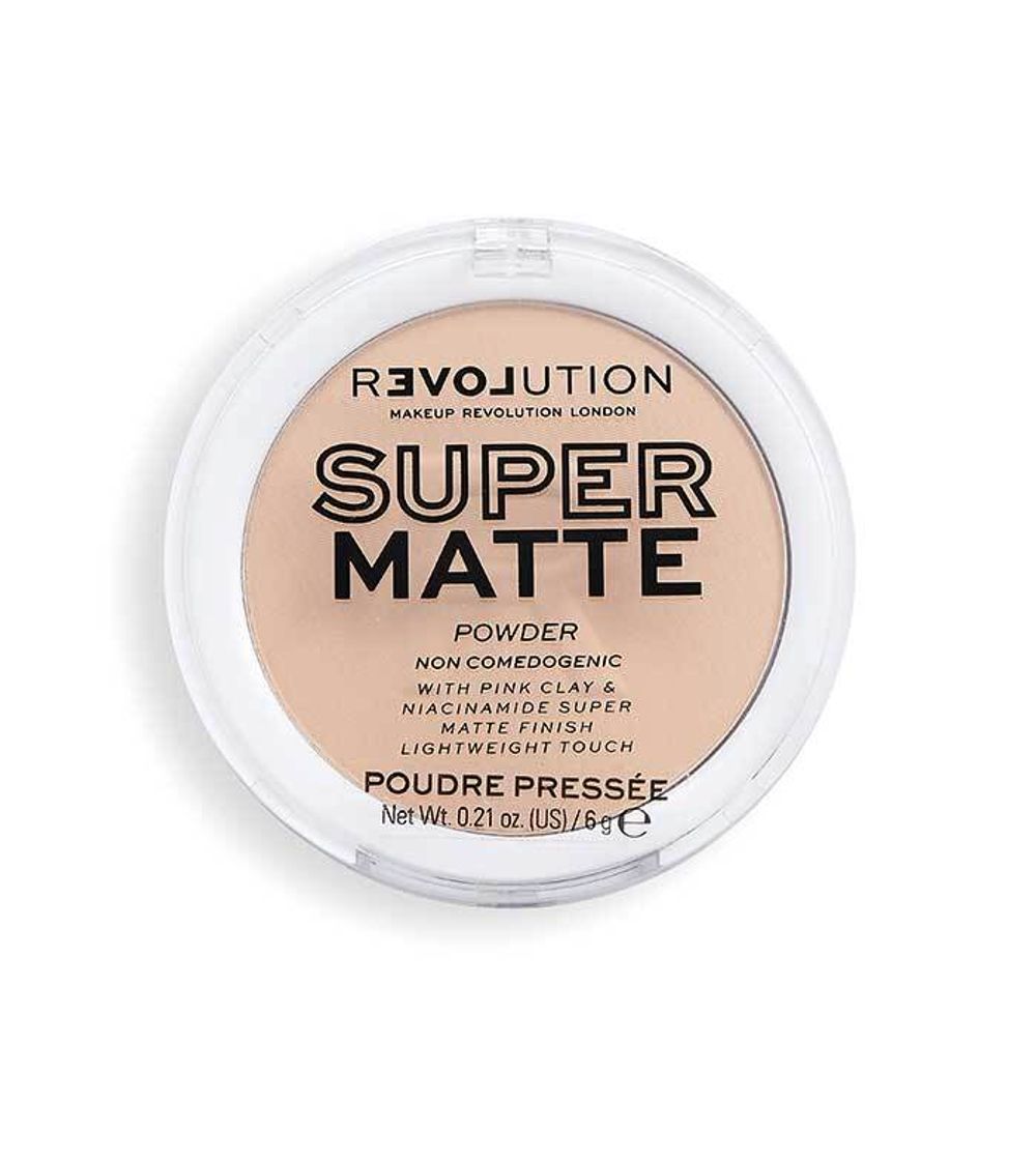 Матирующая пудра для лица Makeup REVOLUTION Super Matte Pressed Powder - Vanilla