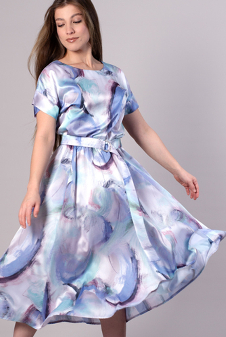 Платье женское 3989зп, Абстракция #110Аб053989зп