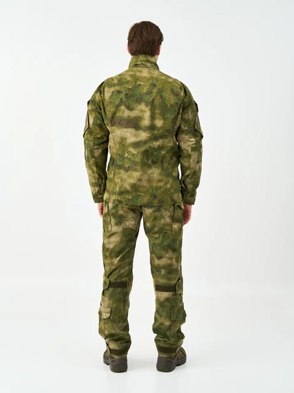 Куртка тактическая GEN 3 COMBAT ATACS FG (ГЕН 3 КОМБАТ АТАКС ФГ), рипстоп нейлон + хлопок (50%*50% NYCO) ИКР, цвет ATACS FG (МОХ), мужская, MIMICRYA